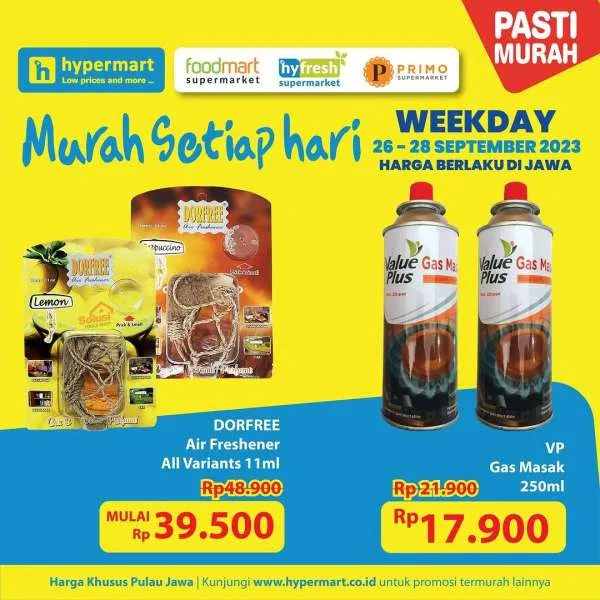 Promo Hypermart Terbaru 26-28 September 2023
