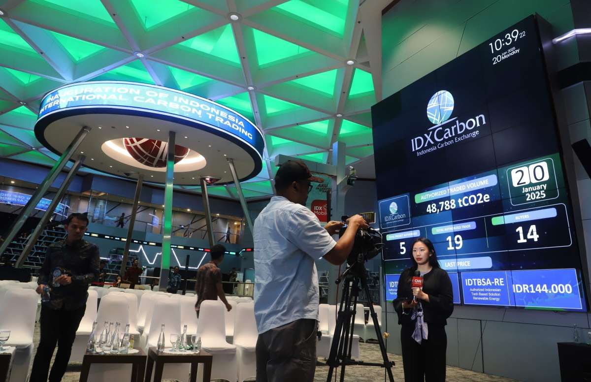 IDXCarbon Luncurkan Bursa Karbon Internasional