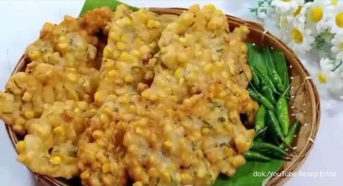 Resep Bakwan Jagung Tanpa Telur yang Gurih dan Super Renyah, Dijamin Bikin Nagih