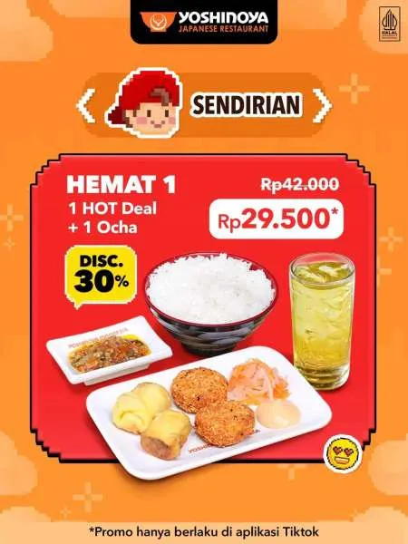 Promo Yoshinoya TikTok Sendirian 3