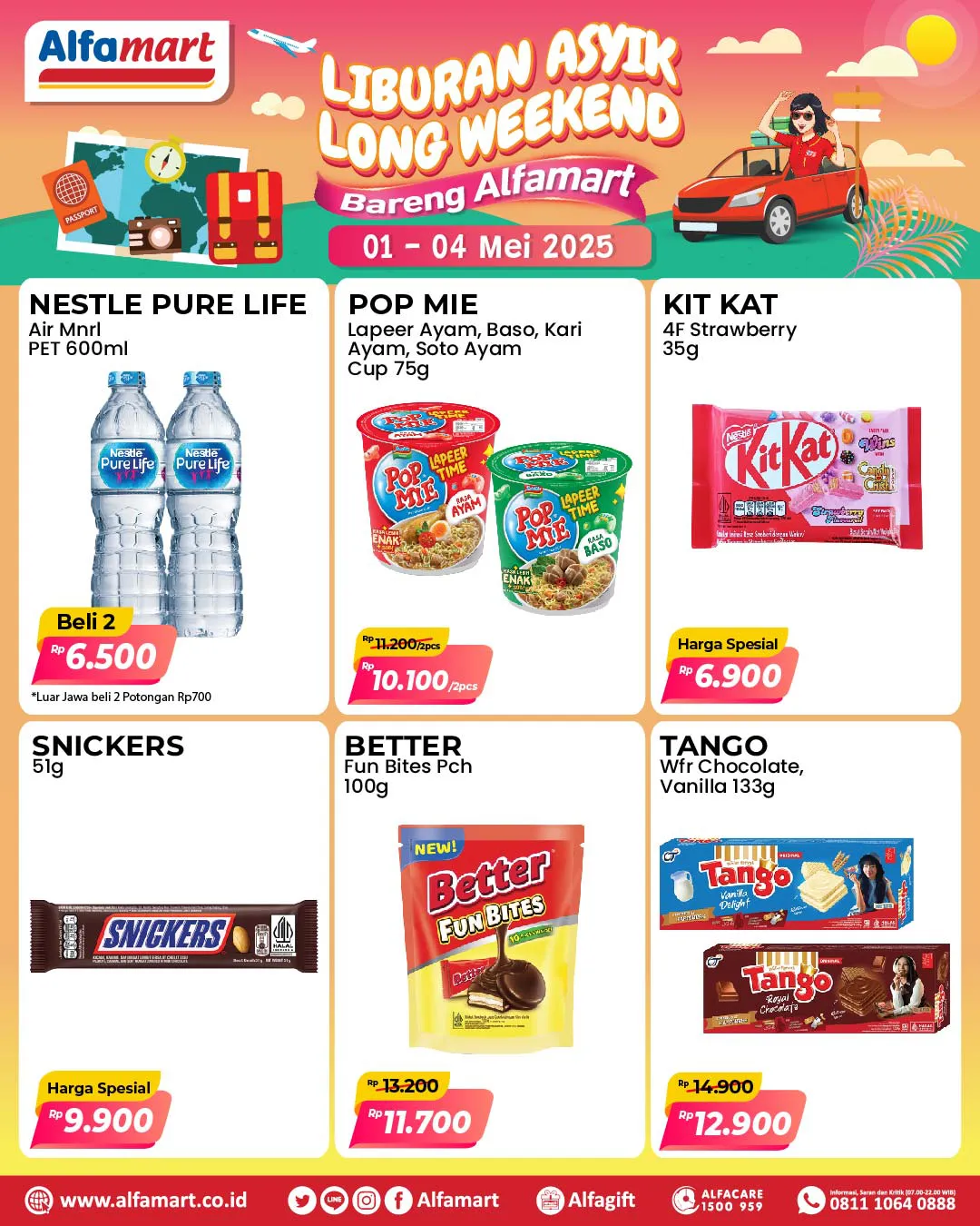 Promo Alfamart Long Weekend Periode 1-4 Mei 2025