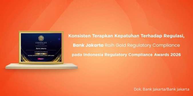 Bank Jakarta Raih Penghargaan Regulatory Compliance Award