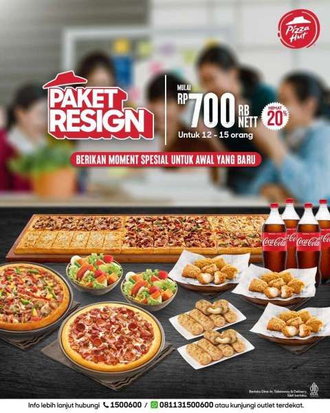 Promo Pizza Hut Terbaru di Bulan September 2023, Promo Paket Resign