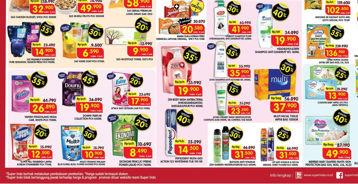 Harga Promo JSM Superindo Hari Ini 26 November 2022 untuk Produk Kebutuhan Harian