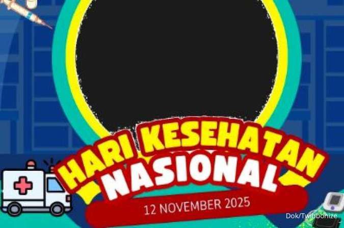 30 Twibbon Hari Kesehatan Nasional 2025: Sebarkan Semangat Hidup Sehat