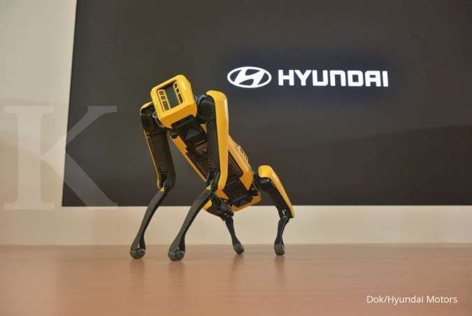 Hyundai perkenalkan robot pintar berkaki empat di Indonesia