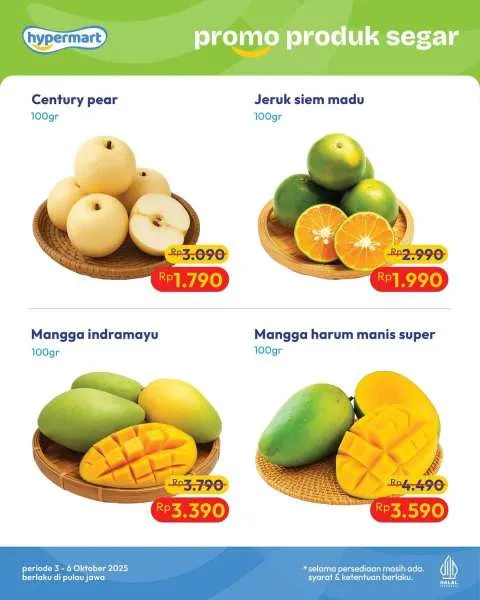 Promo JSM Hypermart Weekend Periode 3-6 Oktober 2025