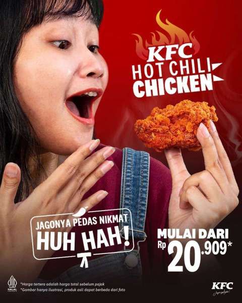 Promo KFC Ayam Goreng Hot Chili Chicken Juli 2023