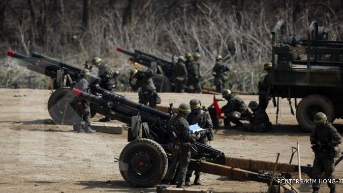 Korea Utara gelar parade militer