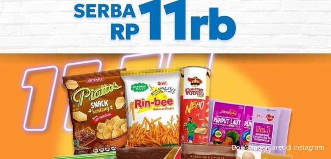 Promo Indomaret Snack Serba Rp 11.000-an & Diskon 31%, Promo Terbaru 9 November 2023