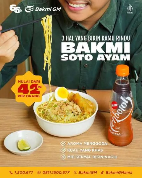 Promo Bakmi GM Paket Bakmi Soto Ayam