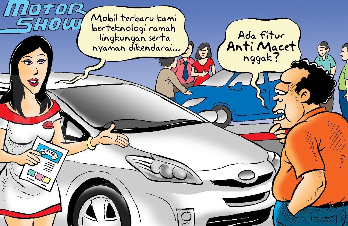 Macet Kian Menggila, Pameran Tetap Ramai