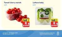Promo JSM Hypermart 17-20 Oktober 2025, Beli 1 Gratis 1 Tomat Ceri-Lettuce Baby