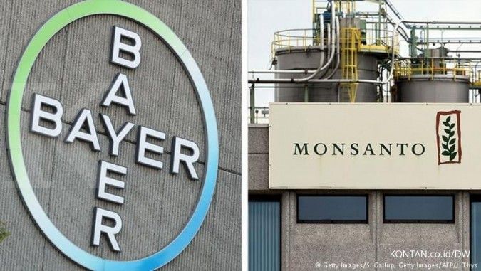 Saham Bayer AG anjlok 11% setelah vonis ganti rugi di AS terhadap Monsanto