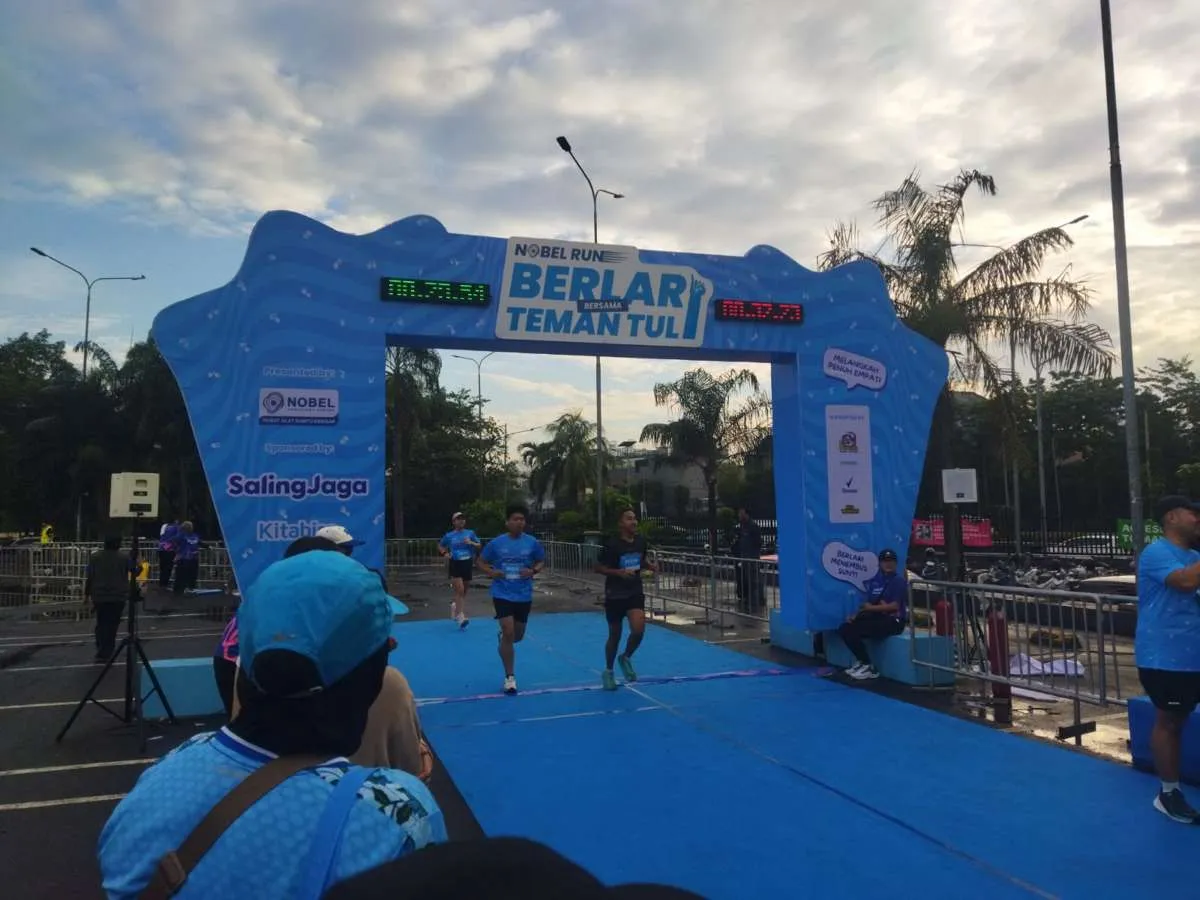 Nobel Run 2025, Ajang Lari Berdonasi Bersama Teman Tuli 