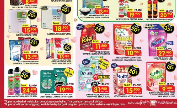 Promo Superindo Weekday 10-13 Februari 2025