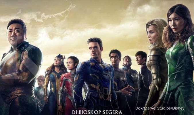 Bintangi Eternals, poster Harry Styles sebagai Eros dirilis oleh Marvel Studios