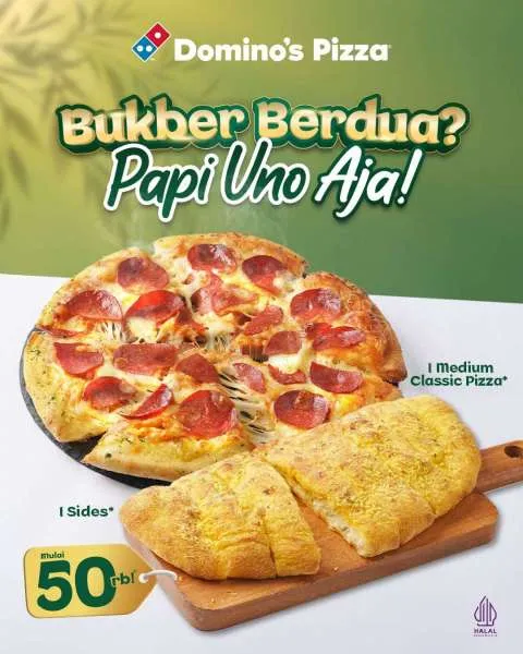 Promo Dominos Pizza Bukber Berdua