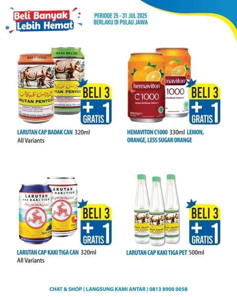 Promo Hypermart Beli Banyak Lebih Hemat Periode 25-31 Juli 2025