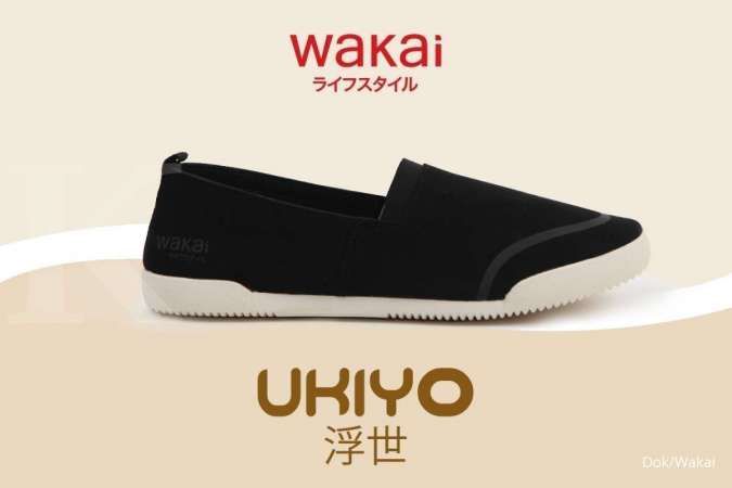 Sepatu Wakai Ukiyo dibanderol Rp 329.000