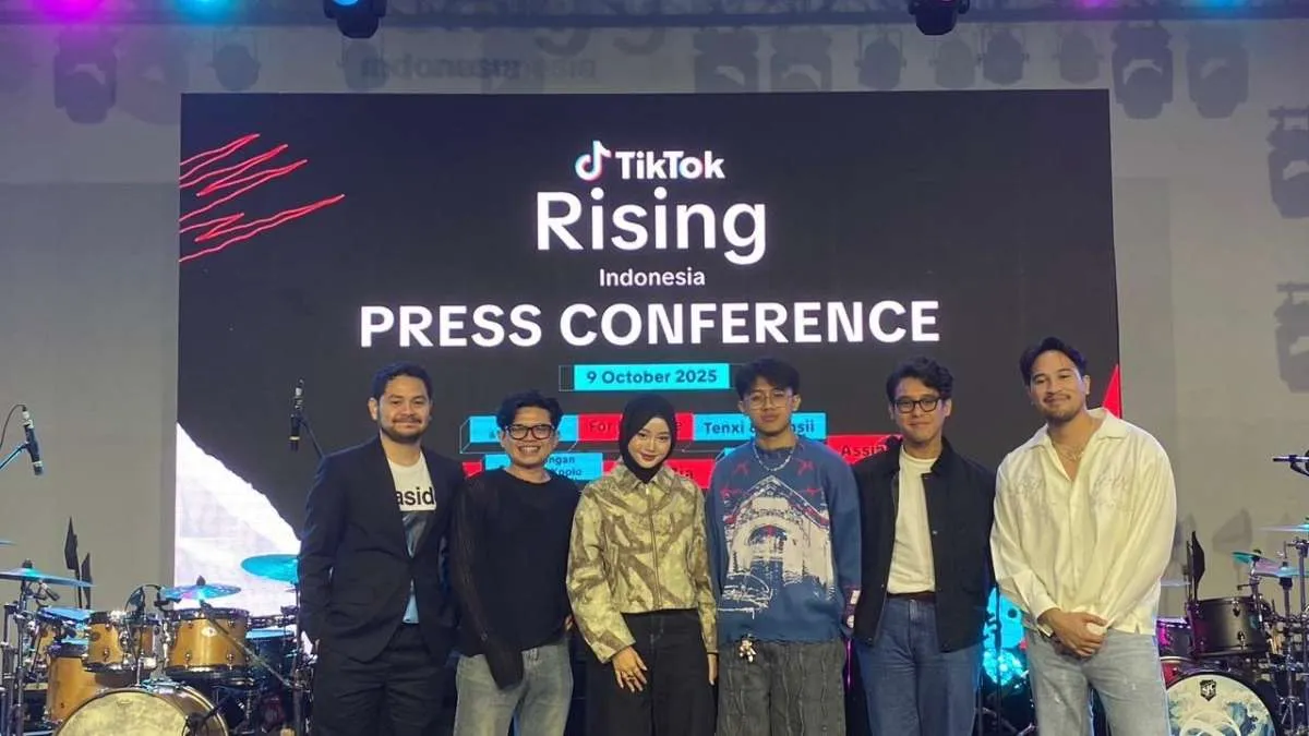 TikTok Perkuat Ekosistem Musik Lokal Lewat Program Rising Indonesia 2025