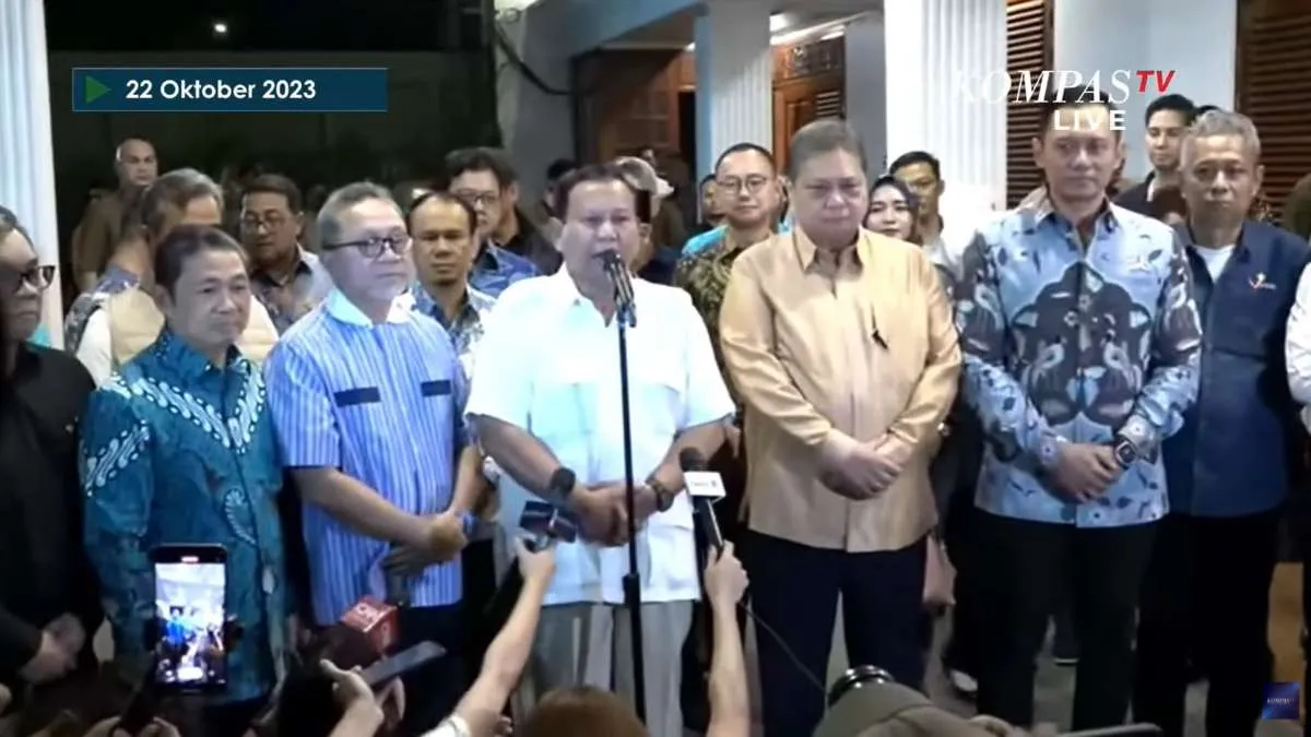 Gibran Rakabuming Raka Resmi Mendampingi Prabowo Subianto di Pilpres 2024 