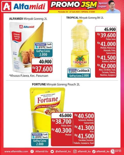Promo JSM Alfamidi Spesial Gajian Periode 24-27 Juli 2025