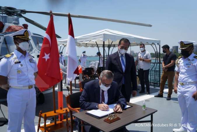 KRI Sultan Iskandar Muda 367 gelar diplomasi militer di Turki saat tugas ke Lebanon