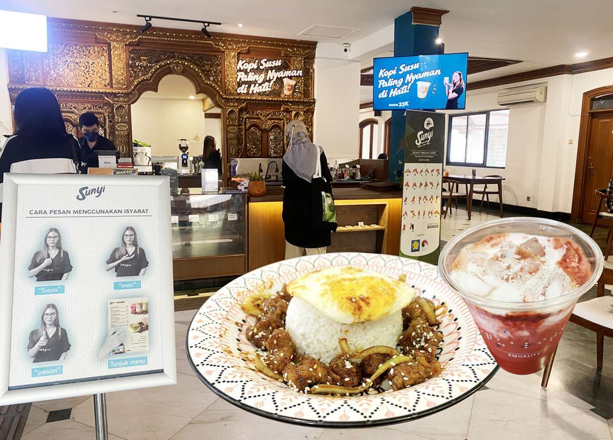 Mereguk Kopi dalam Keunikan Kedai Sunyi