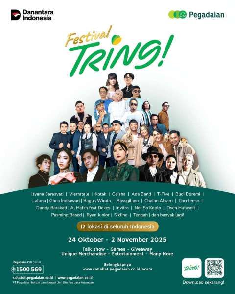 Festival Tring! di Pegadaian 2025