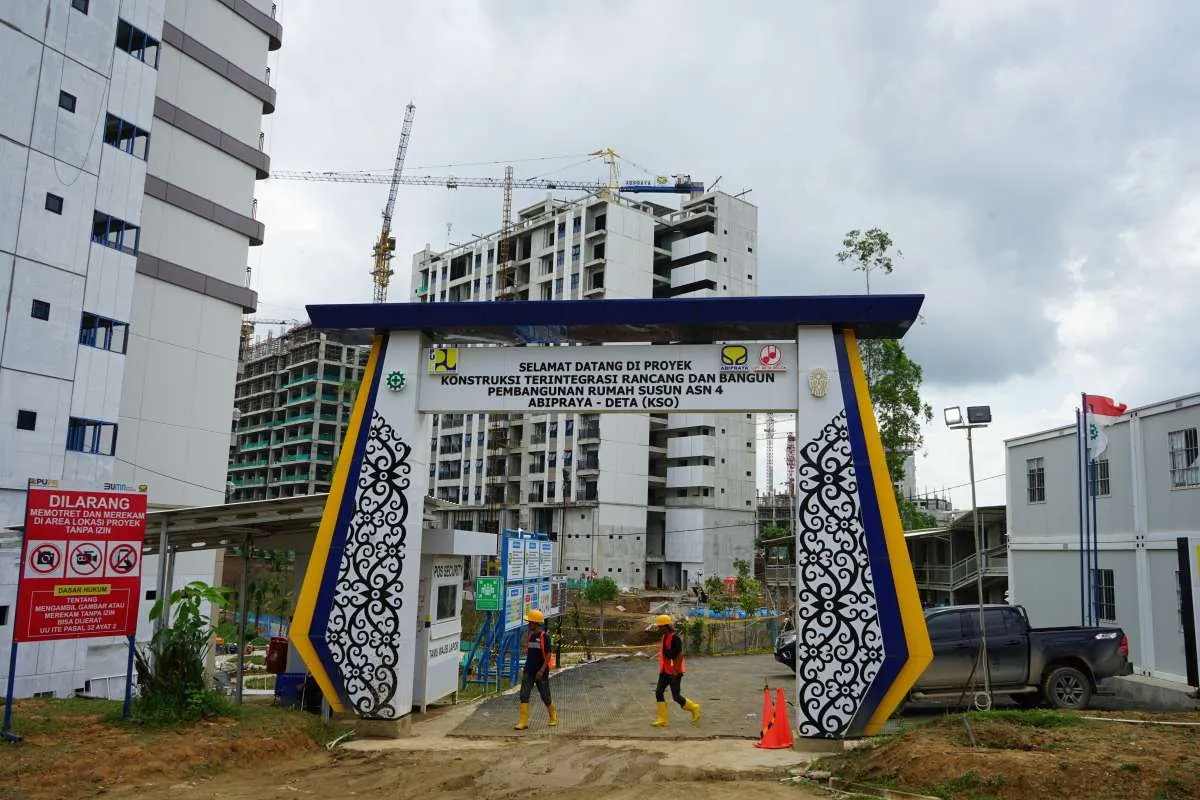 Dukung Pelaksanaan HUT RI ke-79, Brantas Abipraya Siapkan Infrastruktur di IKN