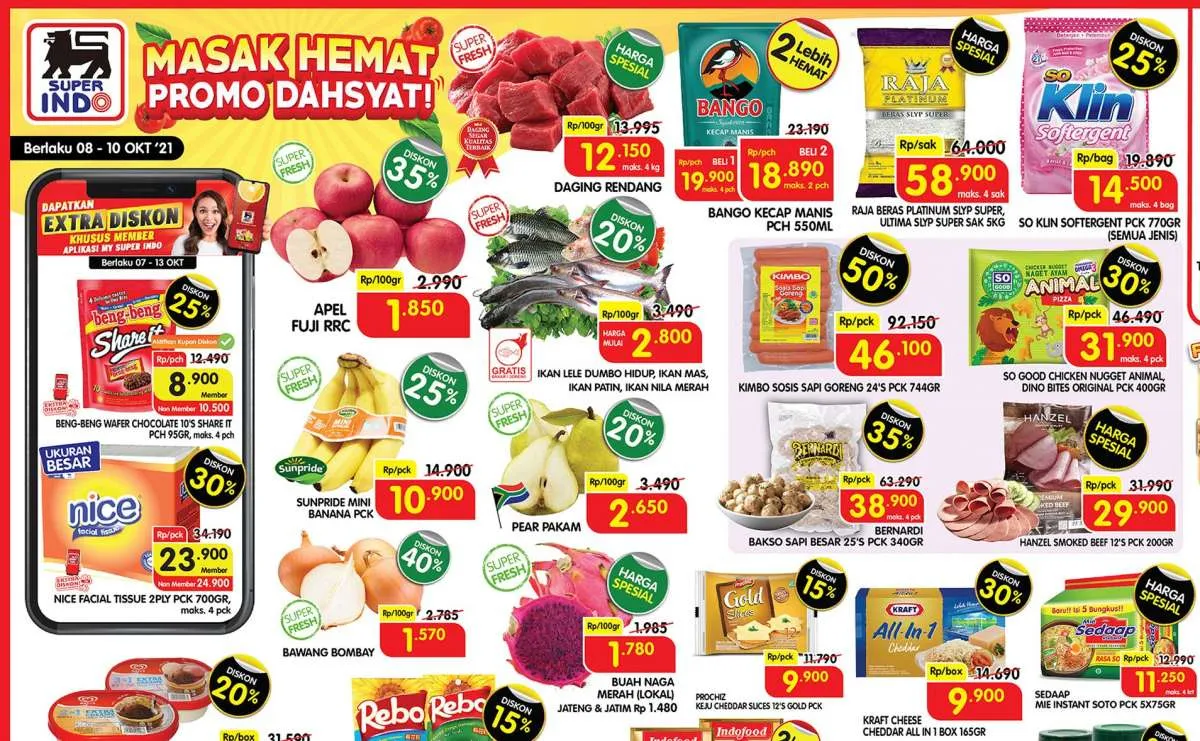 Promo JSM Superindo terbaru 8-10 Oktober 2021, promo dahsyat di akhir pekan