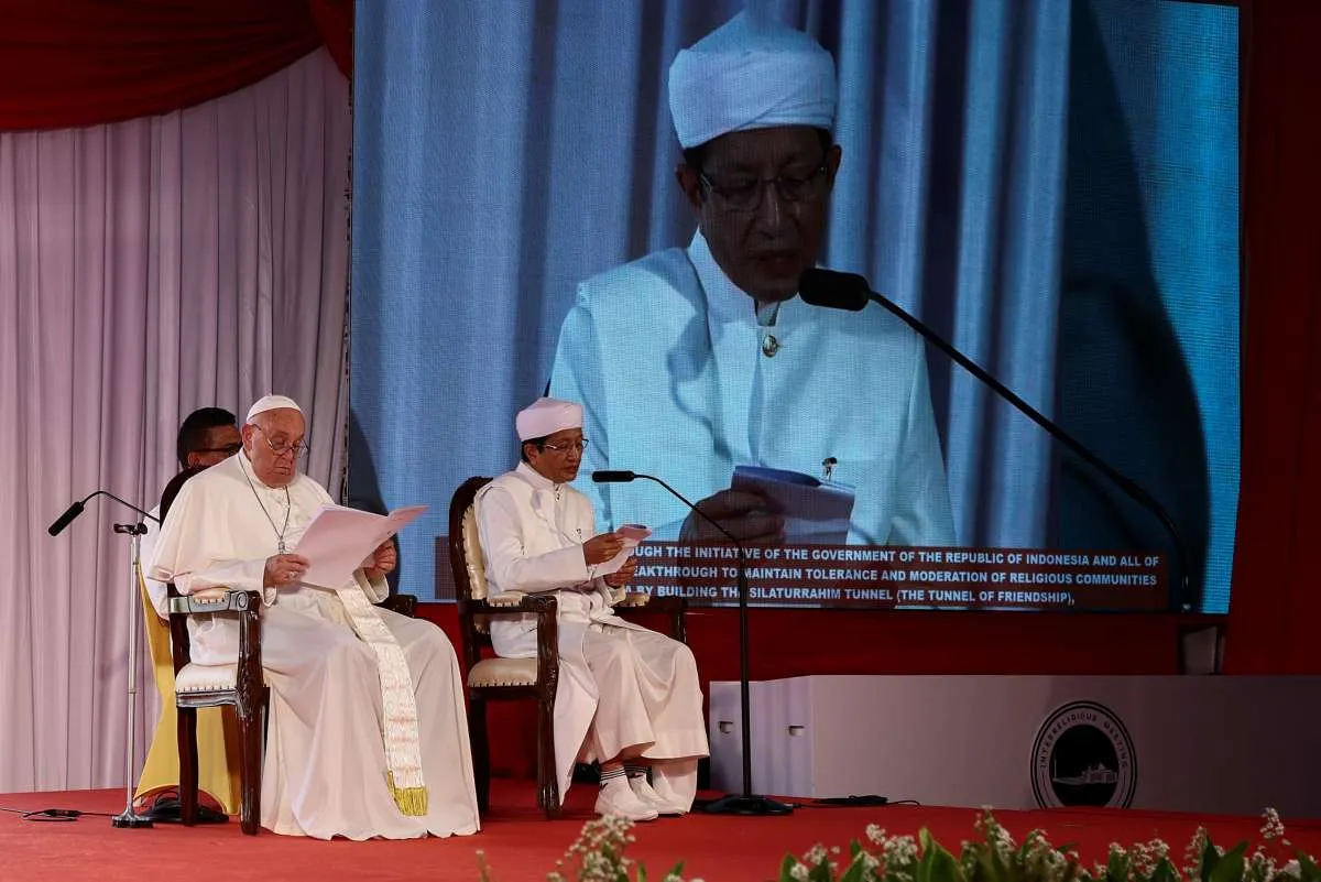 Begini Pesan Paus Fransiskus saat Berkunjung ke Masjid Istiqlal