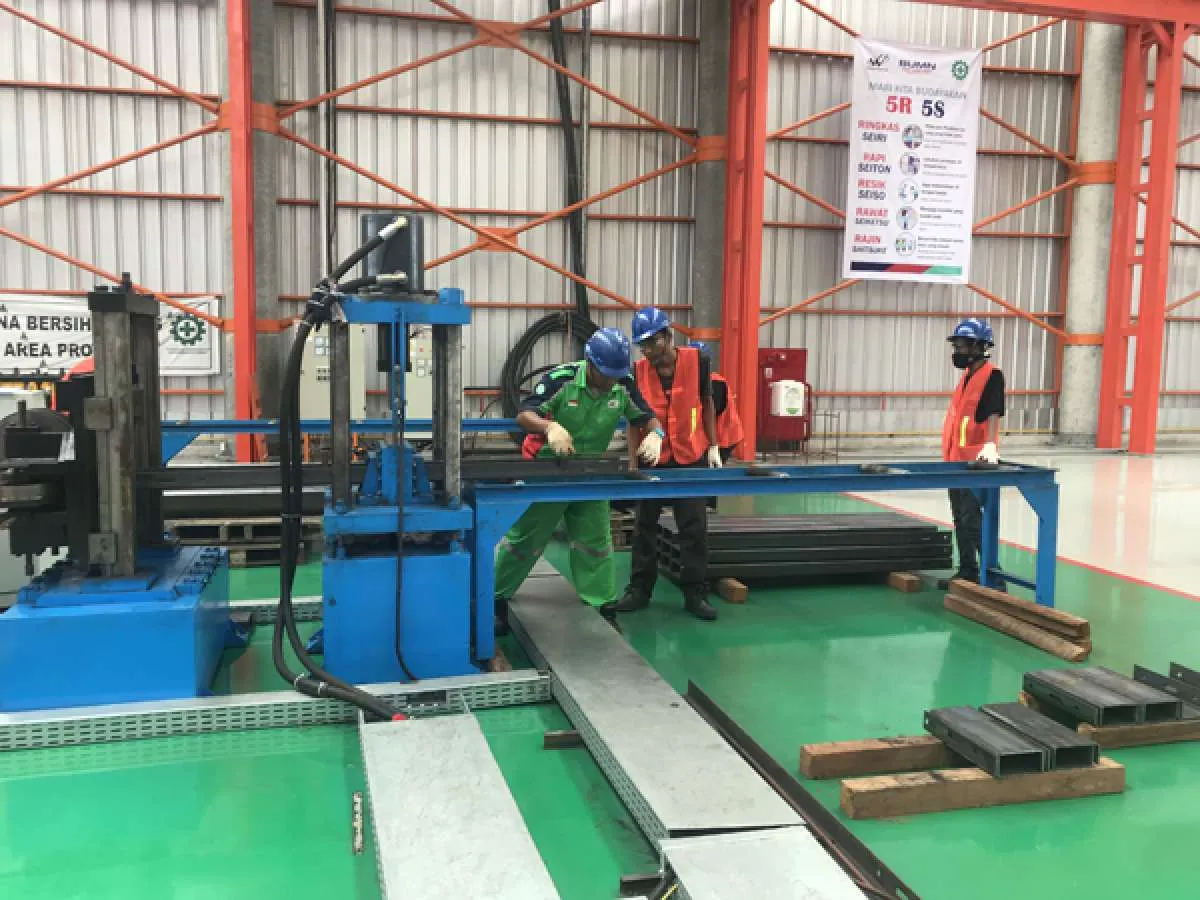 Bangun pabrik, Waskita Karya Infrastruktur targetkan produksi baja 40.000-50.000 ton