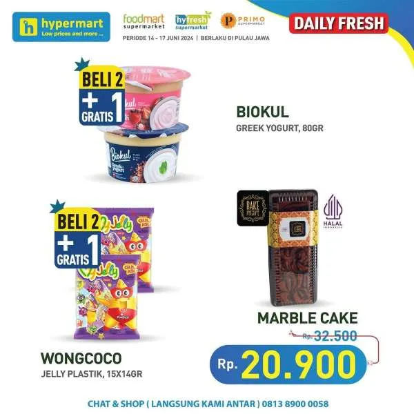 Promo JSM Hypermart Hyper Diskon Weekend Periode 14-17 Juni 2024