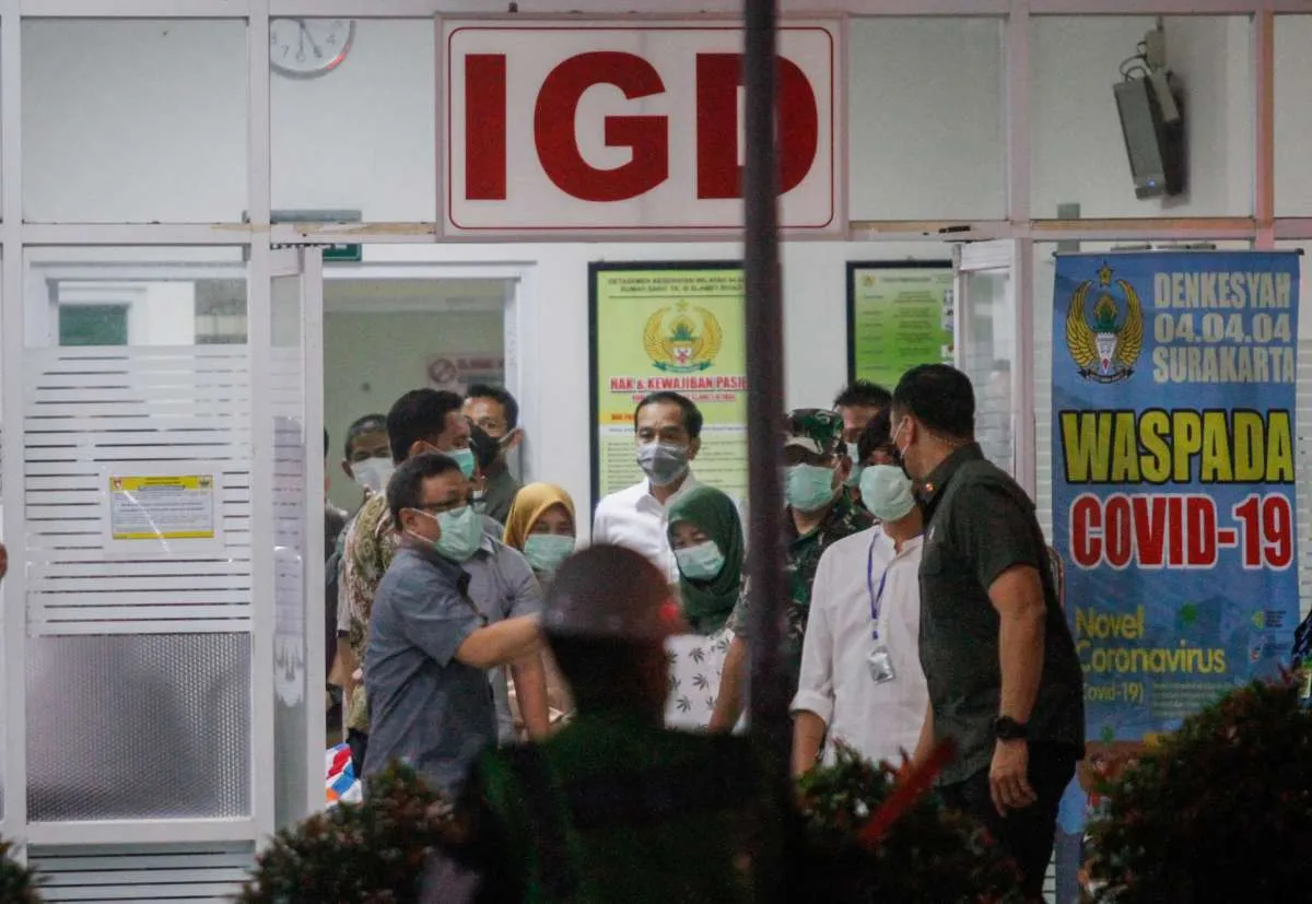 Jokowi: Ibu sudah empat tahun menderita sakit kanker