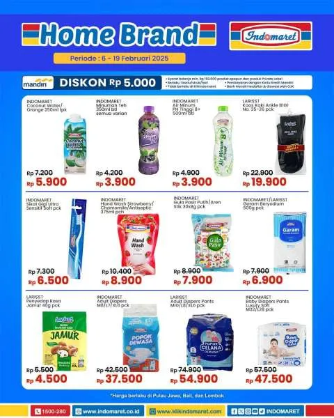 Promo Indomaret Super Hemat Periode 6-19 Februari 2025