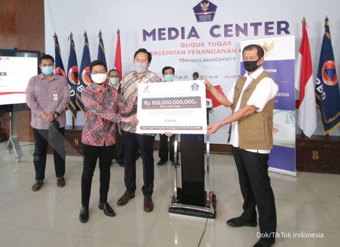 TikTok sumbang Rp 100 miliar untuk penanganan virus corona di Indonesia