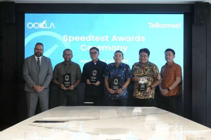 Telkomsel Raih Ookla Speedtest Awards 6 Kali Berturut sebagai Best Mobile Network 