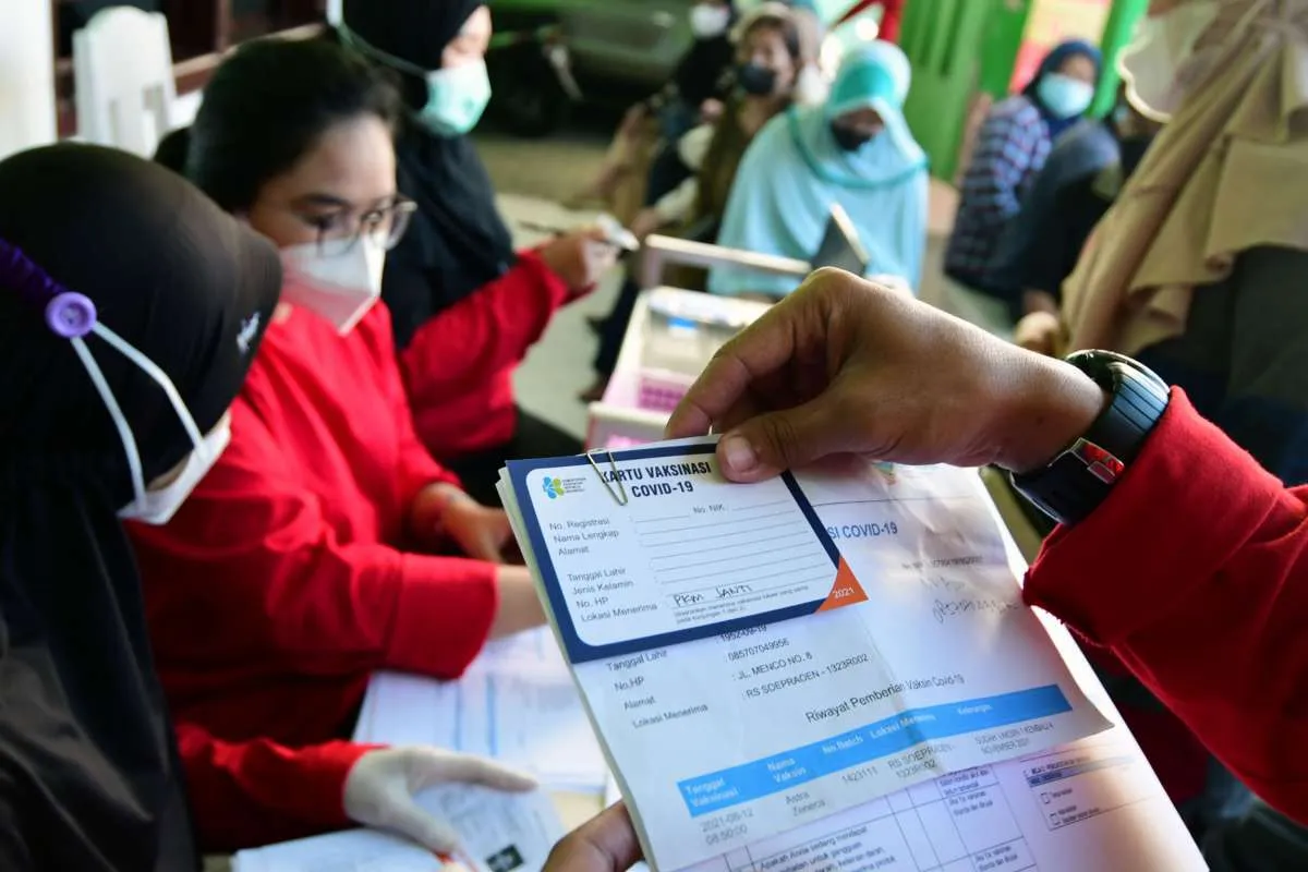 UPDATE Vaksinasi Covid-19 per 12 Juli: Penambahan Vaksinasi Hanya 21.015 Dosis