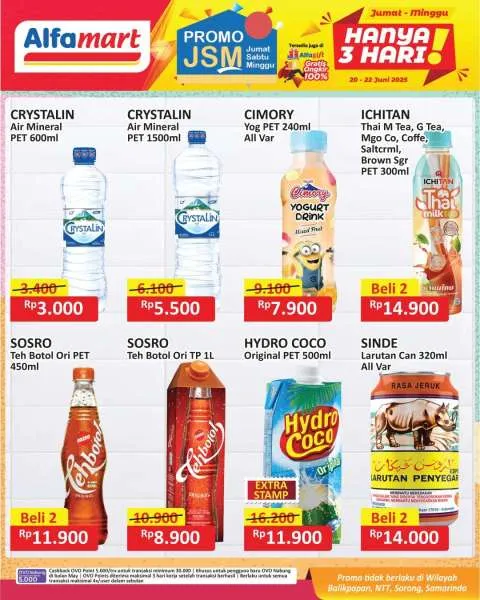 Promo JSM Alfamart 20-22 Juni 2025