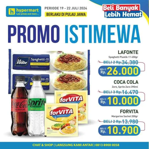 Promo Hypermart Beli Banyak Lebih Hemat Periode 19-22 Juli 2024