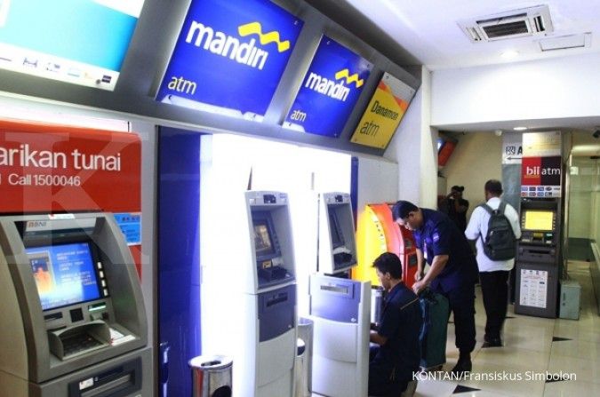 Akhir tahun, Bank Mandiri ganti 18.000 mesin ATM