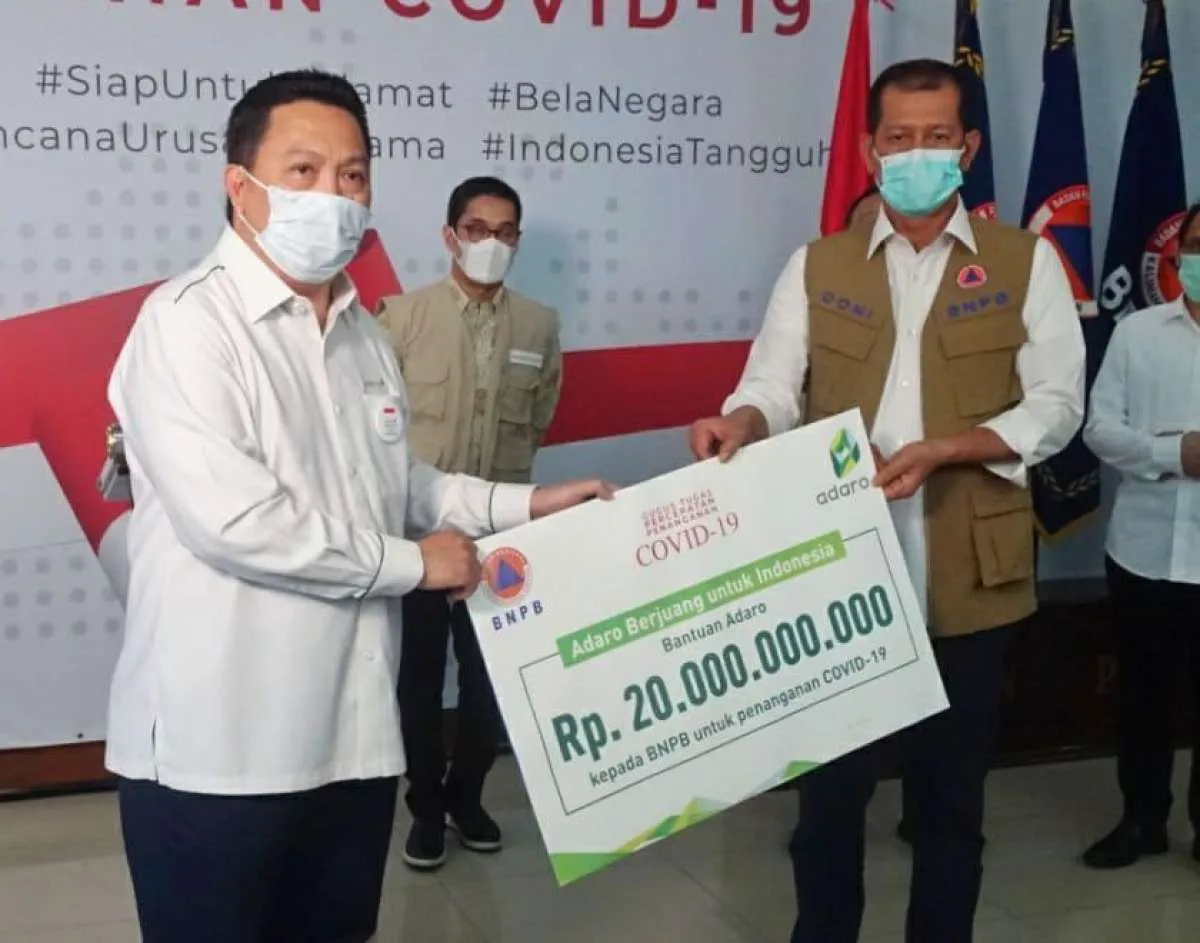 Kakak Erick Thohir sumbang Rp 20 miliar untuk penanggulangan corona ke BNPB