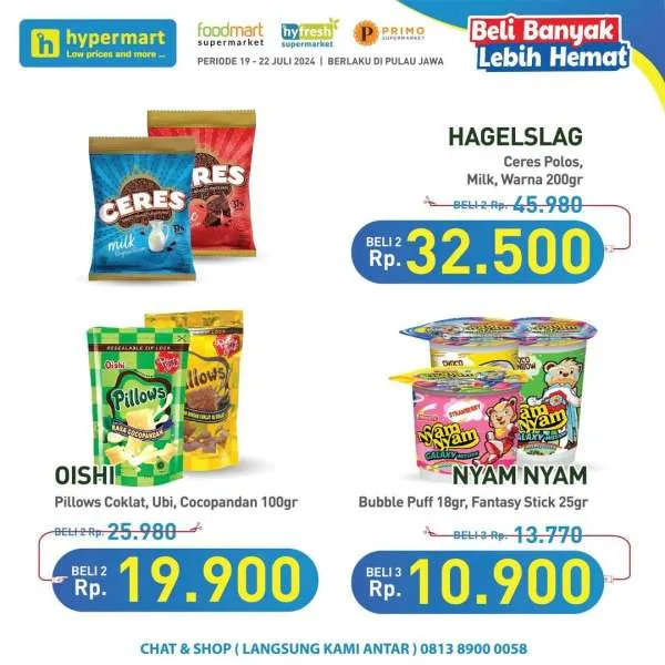 Promo Hypermart Beli Banyak Lebih Hemat Periode 19-22 Juli 2024