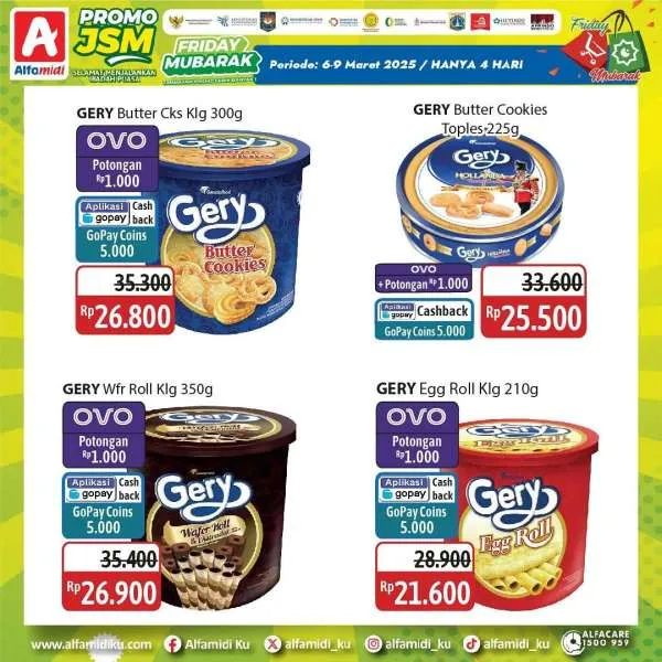 Promo JSM Alfamidi Hanya 4 Hari Periode 6-9 Maret 2025