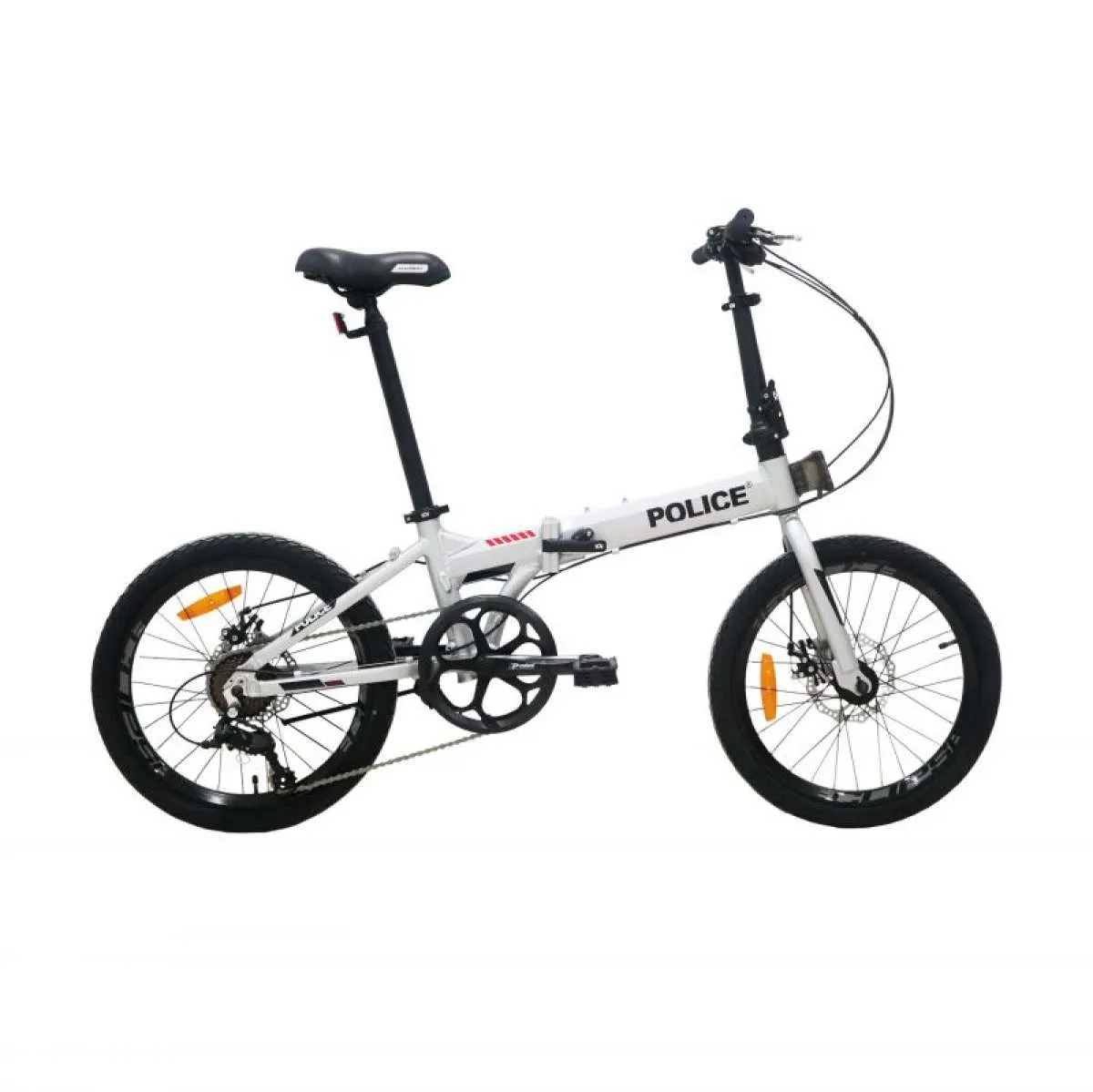 Baru dan super murah, ini harga sepeda lipat Police Texas 8SP 