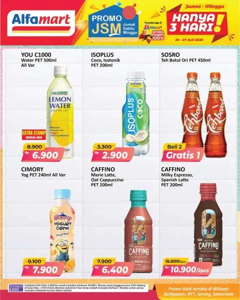 Promo JSM Alfamart Periode 25-27 Juli 2025