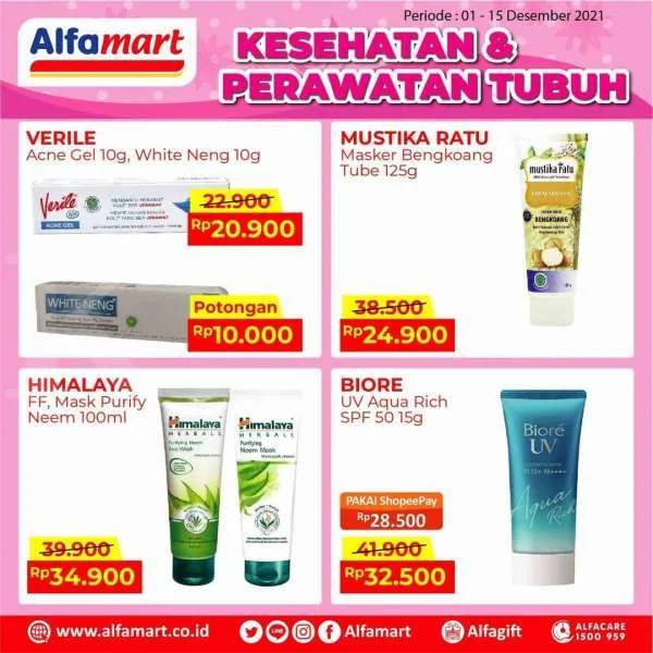 Promo Alfamart Edisi Kesehatan & Perawatan Tubuh