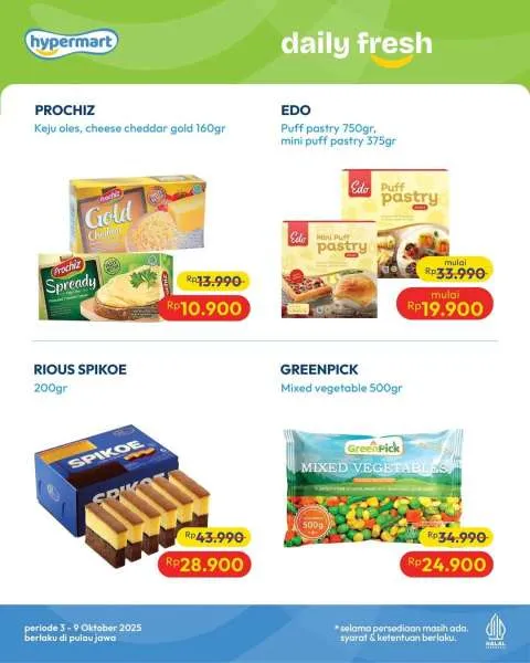 Promo JSM Hypermart Weekend Periode 3-6 Oktober 2025